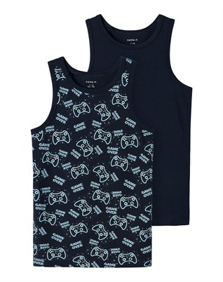 Tank Top 2er-Pack Sapphire Game